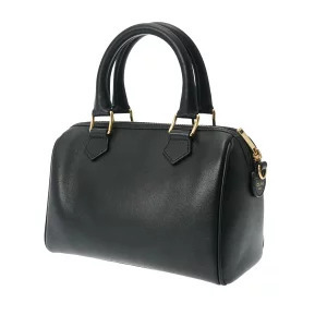 Celine Boston Bag Black Calfskin Smooth